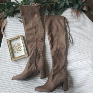 Marc Fisher OTK Tie Boots